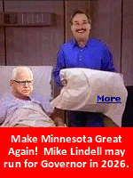 It appears that MyPillow CEO Mike Lindell is looking to take his business from your bedroom to the Governor's Mansion in Minnesota. According to the Minneapolis Star Tribune, Lindell has officially filed paperwork to begin the process of him potentially challenging incumbent Gov. Tim Walz. Walz, who has already made clear he plans to run for re-election in 2026, would be seeking a third term as Minnesota governor.